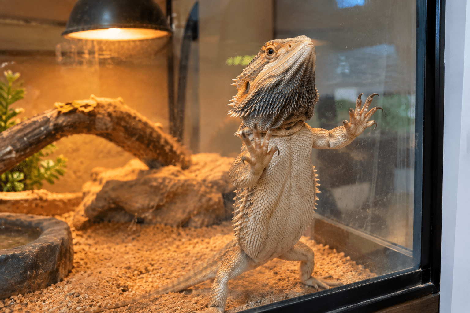 bearded dragon stress signs