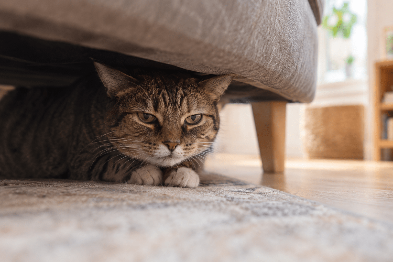 cat hiding pain symptoms