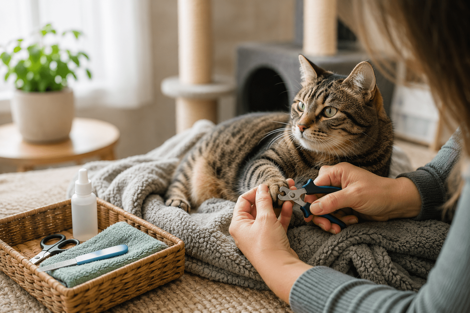 cat nail trimming tips