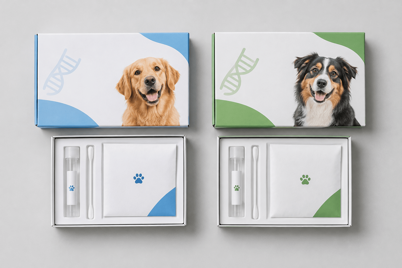 how does a dog dna test work